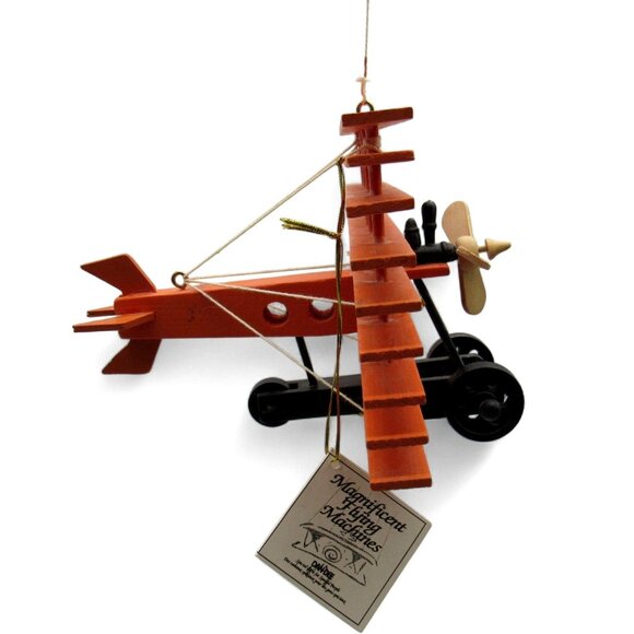 Magnificent Flying Machines HORATIO PHILLIPS 1 Hanging Wood And Metal Rare - Picture 7 of 10